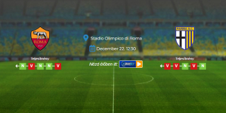 Foci Tippek: AS Roma - Parma 2024. december 22. - Serie A