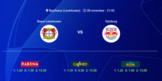 Foci Tippek: Bayer Leverkusen - Salzburg 2024. november 26. - Bajnokok Ligája