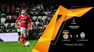 Benfica vs Sahtar Donyeck - Europa League 2020