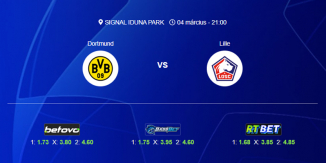 Foci Tippek: Borussia Dortmund - Lille 2025. március 04. - Bajnokok Ligája