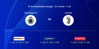 Foci Tippek: Club Brugge - Juventus 2025. január 21. - Bajnokok Ligája