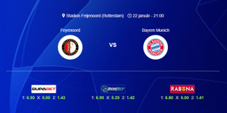 Foci Tippek: Feyenoord - Bayern München 2025. január 22. - Bajnokok Ligája