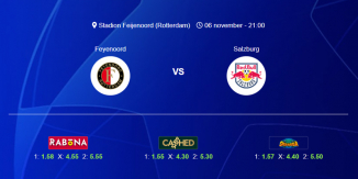 Foci Tippek: Feyenoord - Salzburg 2024. november 06. - Bajnokok Ligája