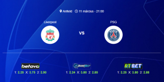 Foci Tippek: Liverpool - PSG 2025. március 11. - Bajnokok Ligája