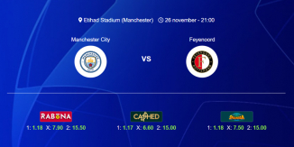 Foci Tippek: Manchester City - Feyenoord 2024. november 26. - Bajnokok Ligája