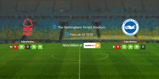 Foci Tippek: Nottingham Forest - Brighton 2025. február 01. - Premier League