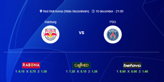 Foci Tippek: Salzburg - PSG 2024. december 10. - Bajnokok Ligája