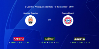 Foci Tippek: Shakhtar Donetsk - Bayern München 2024. december 10. - Bajnokok Ligája