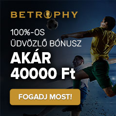 Betrophy sportfogadási bónusz