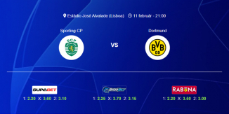 Foci Tippek: Sporting CP - Borussia Dortmund 2025. február 11. - Bajnokok Ligája