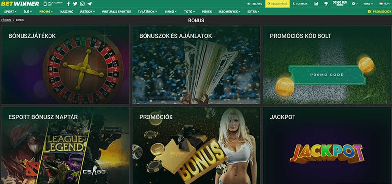 betwinner sportfogadási bónusz