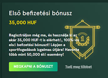 Casinia bonus & sportfogadás promóciók