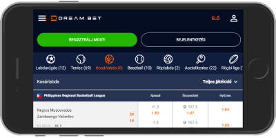 Dreambet mobile sportfogadás